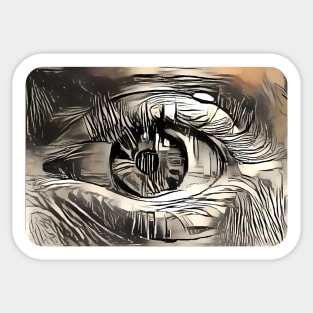 My Left Eye Style 3 Sticker